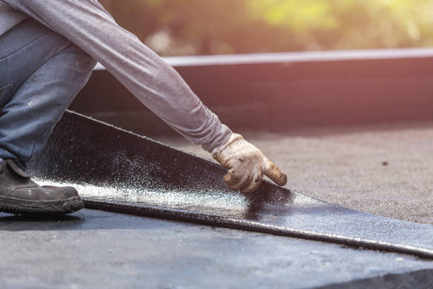 Professional Vapor Barrier Installation technician working in Waterville, MN